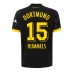 Billige Borussia Dortmund Mats Hummels #15 Bortetrøye Dame 2023-24 Kortermet
